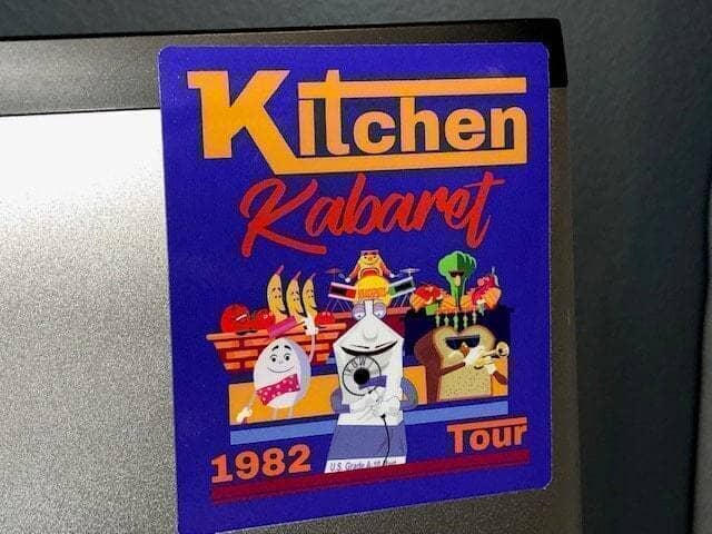 1982 Kitchen Kabaret Retro Tour WDW Orlando Decal Sticker - Deep Dive Threads