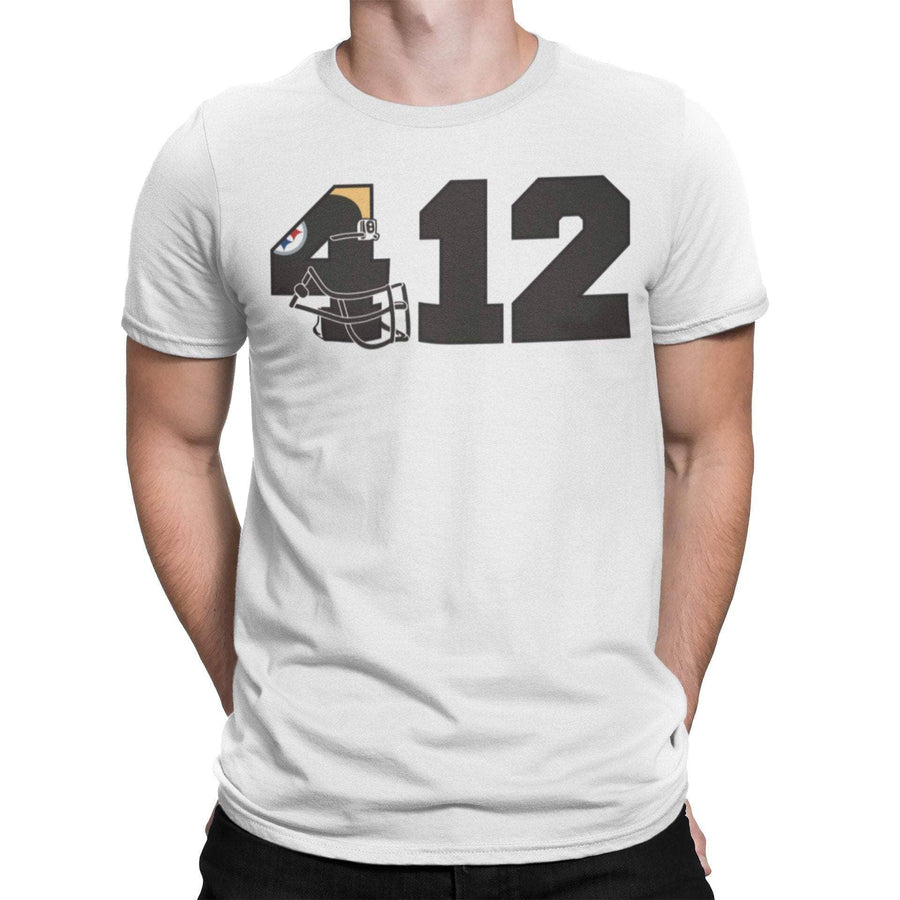 412 Pittsburgh Pride Unisex Shirt | Pittsburgh Football Fan Unique Graphic T-Shirt | Black and Gold Tee|3 River Pennsylvania Key Stone State - Deep Dive Threads
