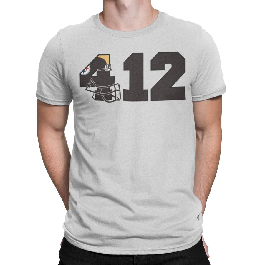 412 Pittsburgh Pride Unisex Shirt | Pittsburgh Football Fan Unique Graphic T-Shirt | Black and Gold Tee|3 River Pennsylvania Key Stone State - Deep Dive Threads