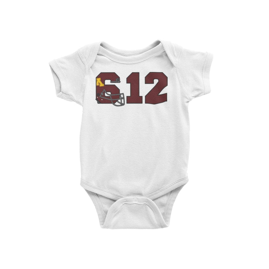 612 Minnesota Pride Baby Bodysuit - Deep Dive Threads